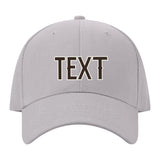 Custom Gray Black Hat