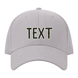 Custom Gray White Hat 07B21802