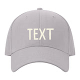 Custom Gray Light Purple Hat