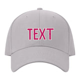 Custom Gray Light Pink Hat