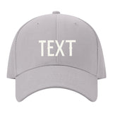 Custom Gray Pale Ice Blue Hat 07B21818