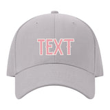 Custom Gray Light Emerald Green Hat