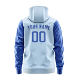 Custom Light Blue Sky Blue Hoodie 0808090908B31809