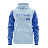 Custom Light Blue Sky Blue Hoodie 0808090908B31809