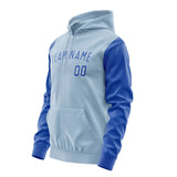 Custom Light Blue Sky Blue Hoodie 0808090908B31809