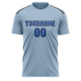 Custom Light Blue Sky Blue Soccer Jersey