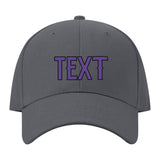 Custom Dark Grey Yellow Hat