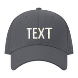 Custom Dark Grey Light Purple Hat