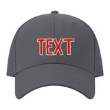 Custom Dark Grey Lavender Gray Hat