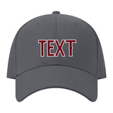 Custom Dark Grey Khaki Hat