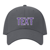 Custom Dark Grey Yellow Hat