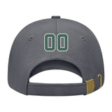Custom Dark Grey Slate Gray Hat 08B21827