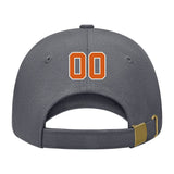 Custom Dark Grey Blue Green Hat 08B21828