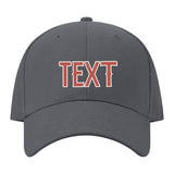Custom Dark Grey Emerald Green Hat 08B21829