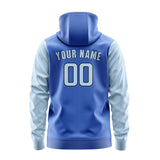 Custom Sky Blue Light Blue Hoodie 0909080809B31708