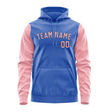 Custom Sky Blue Light Pink Hoodie 0909212109B31721