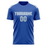 Custom Sky Blue Light Blue Soccer Jersey