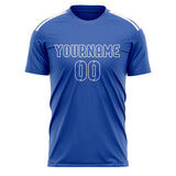Custom Sky Blue Sky Blue Soccer Jersey