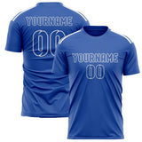 Custom Sky Blue Sky Blue Soccer Jersey