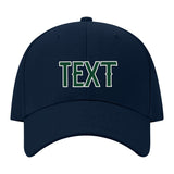 Custom Navy Corn Silk Hat