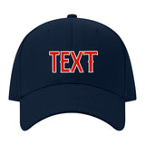 Custom Navy Lavender Gray Hat