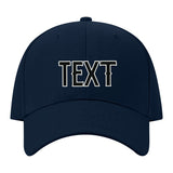 Custom Navy Mocha Hat