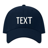 Custom Navy Pale Ice Blue Hat