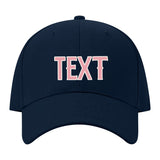 Custom Navy Light Emerald Green Hat