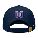 Custom Navy Yellow Hat 09B21823