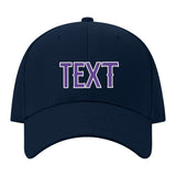 Custom Navy Yellow Hat 09B21823