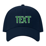 Custom Navy Misty Rose Hat