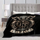 Blanket for Him Gifts - Valhalla - From Parents, Birthday, Christmas, Everyday Encouragement, Motivational