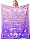 Blanket for Son Gifts, “Sometimes you forget that you’re awesome so this is your reminder”, From Mom Dad, Birthday, Christmas, Inspirational