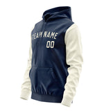 Custom Blue Cream Hoodie 1010030310B31703