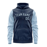 Custom Blue Light Blue Hoodie 1010080810B31708