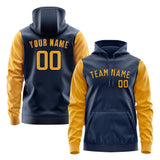 Custom Blue Yellow Hoodie