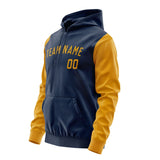 Custom Blue Yellow Hoodie 1010191910B31719