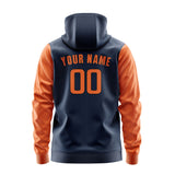 Custom Blue Orange Hoodie 1010282810B31728