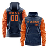 Custom Blue Orange Hoodie 1010282810B31728