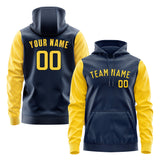 Custom Blue Gold Hoodie