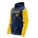 Custom Blue Gold Hoodie 1010303010B31730