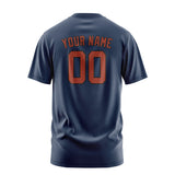 Custom Blue Coral Red T-Shirt