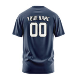 Custom Blue White T-Shirt