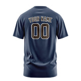 Custom Blue Brown T-Shirt
