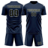 Custom Blue Olive Soccer Set