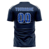 Custom Blue Sky Blue Soccer Jersey