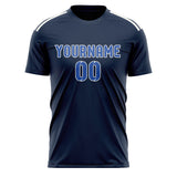 Custom Blue Sky Blue Soccer Jersey