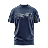 Custom Blue Blue T-Shirt