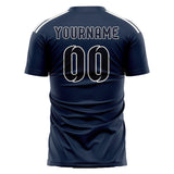 Custom Blue Navy Soccer Jersey