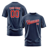 Custom Blue Red T-Shirt